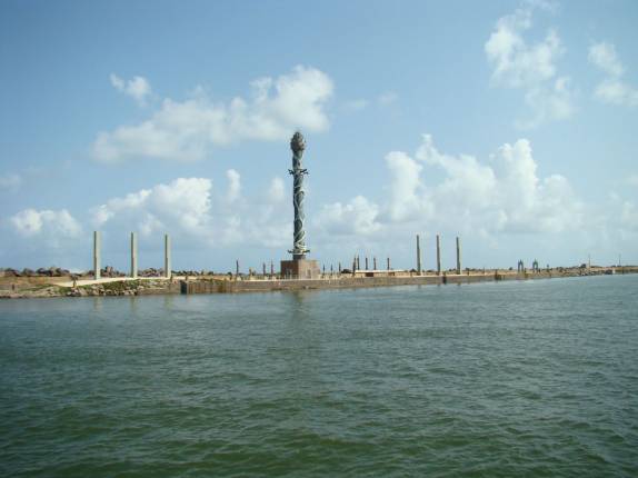 Parque de esculturas de Francisco Brennand no porto de Recife - PE